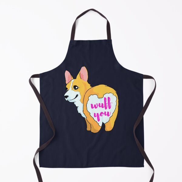Item preview, Thicc Cute Butt Corgi Says Wuff You with Numbers designed and sold by Cawaiico.
