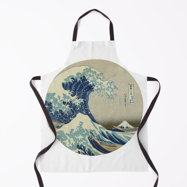 Item preview, Great Wave off Kanagawa circle designed and sold by HBzshop.