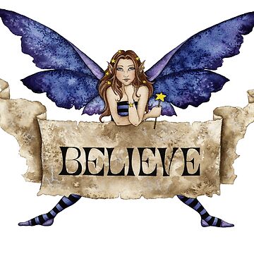 Artwork thumbnail, Believe II by AmyBrownArt