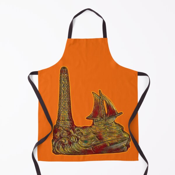 Item preview, Lighthouse and small sailboat designed and sold by MarieClaude1954.