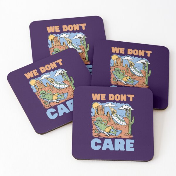 Item preview, Aliens Don't Care designed and sold by Keep Smiling.