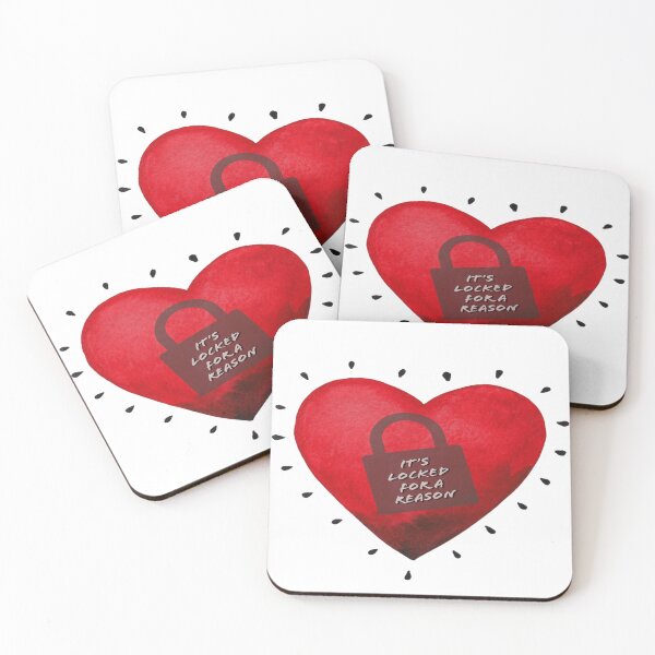 Item preview, Red Heart  - It’s locked for a reason designed and sold by FeeLnLivE.