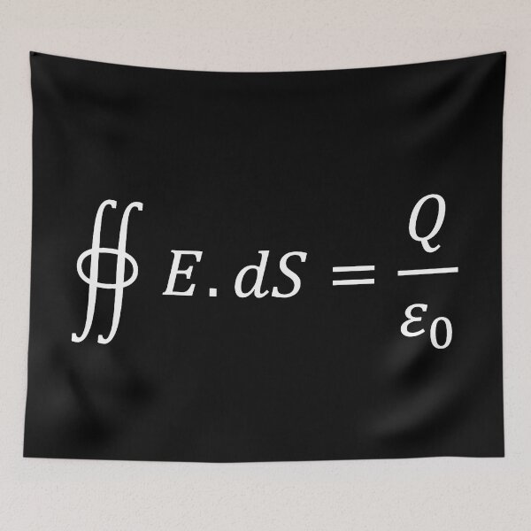 Item preview, Gauss law of electromagnetism dark version designed and sold by NoetherSym.