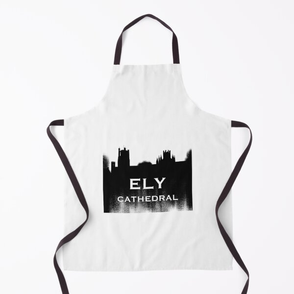 Item preview, Ely Cathedral in Charcoal & Ink with a White background designed and sold by Elizabeth-Banks.