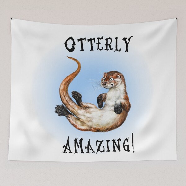 Item preview, Otterly Amazing! | B Cartoon Otter Utterly Amazing!  designed and sold by Snootrac.