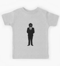 Minifig Business Man Kids Tee