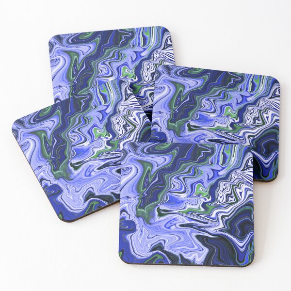 Item preview, Abstract art in blue designed and sold by JohnyDas.