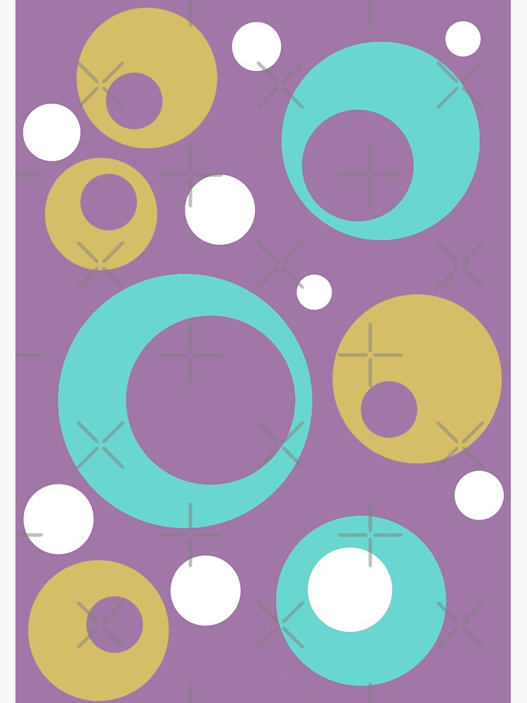 Purple Bubbles Pattern Abstract Sticker By Thumbjoint Redbubble 3500