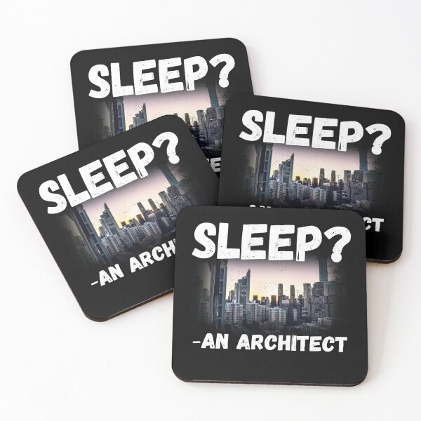 Item preview, Architects do not sleep designed and sold by Zilch-o.