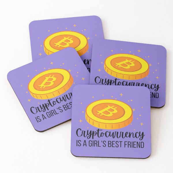 Item preview, Cryptocurrency is a girl's best friend  designed and sold by ThoughtJumble.
