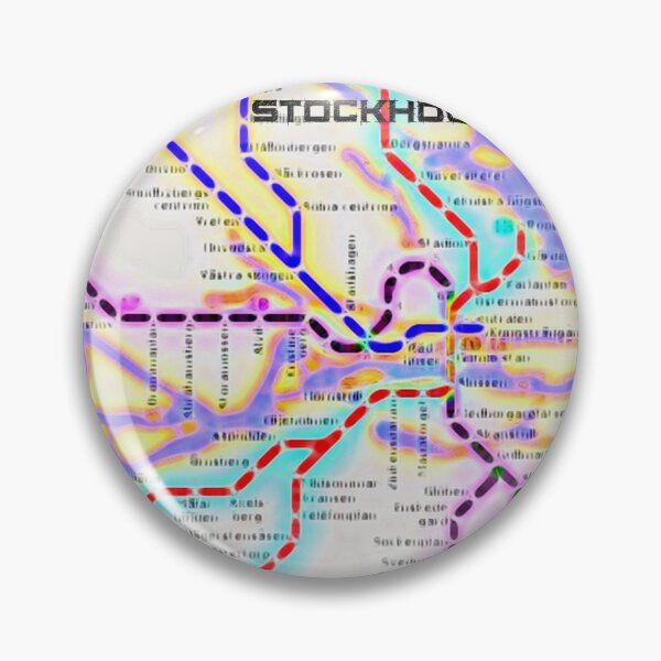 Item preview, Stockholm T-BANA designed and sold by mrthink.