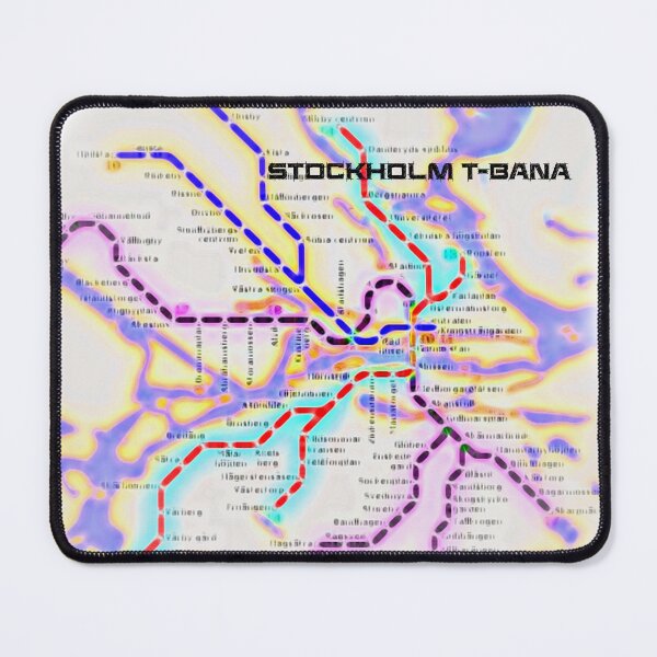 Item preview, Stockholm T-BANA designed and sold by mrthink.