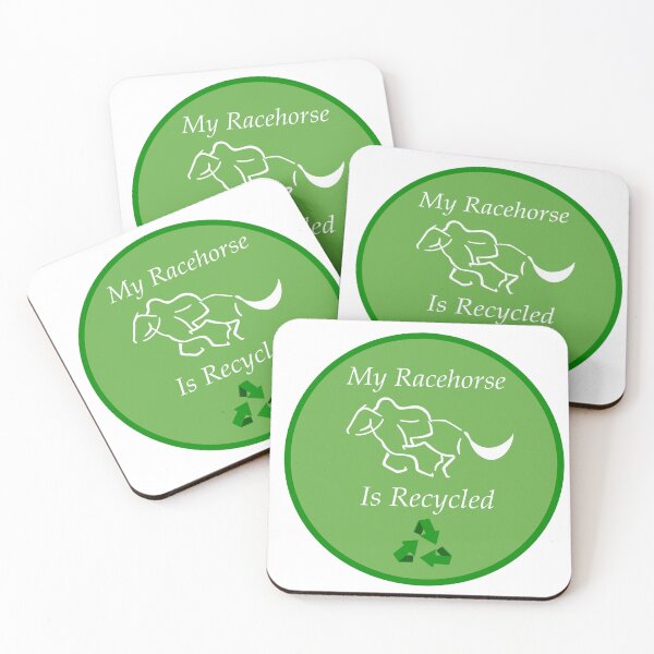 Item preview, My Racehorse is Recycled OTTB designed and sold by Designs-by-Lou.