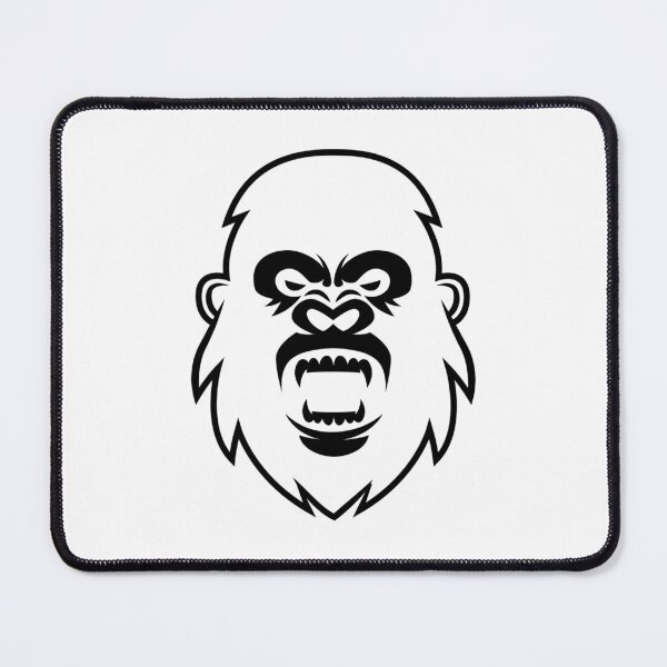 Item preview, Angry Gorilla face designed and sold by NoelNimmad.
