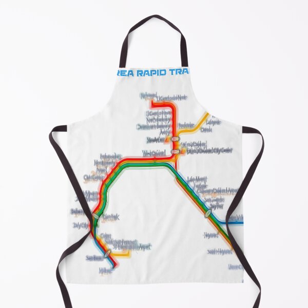 Item preview, San Francisco BART Map designed and sold by mrthink.