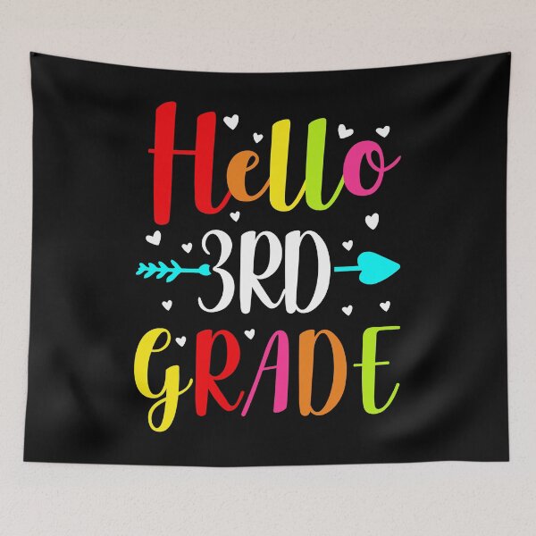 Item preview, Hello 3rd grade funny teacher designed and sold by margeretelser.
