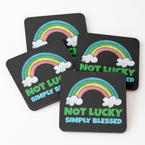 Item preview, Not Lucky Simply Blessed designed and sold by Studioapartment.