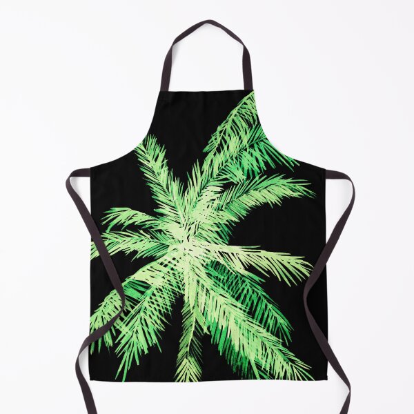 Item preview, palm tree, black background designed and sold by Myartspace.