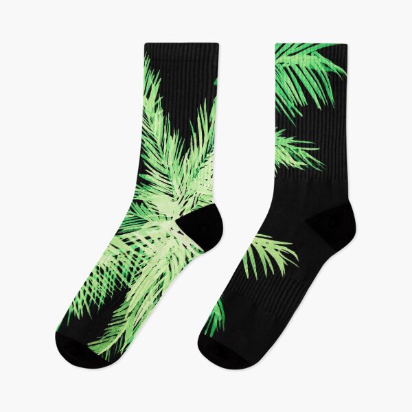 Item preview, palm tree, black background designed and sold by Myartspace.