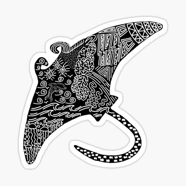 Item preview, Shoreline Manta Ray designed and sold by Finnzilla.