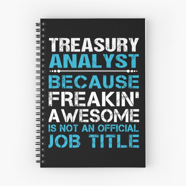 Item preview, Treasury Analyst T Shirt - Freaking Awesome Gift Item Tee designed and sold by averiarnol.