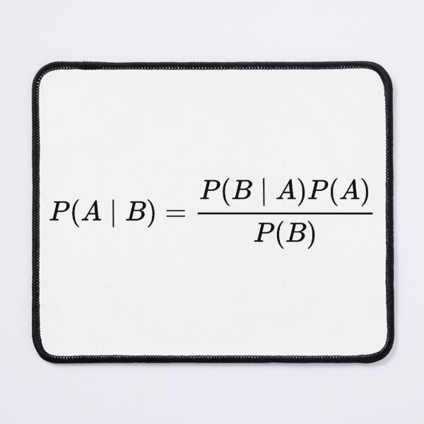 Item preview, bayes theorem of probability theory, math and science designed and sold by NoetherSym.