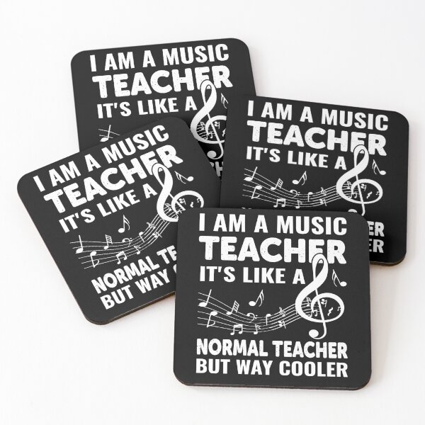 Item preview, I am a music teacher it's like a normal teacher but way cooler designed and sold by margeretelser.