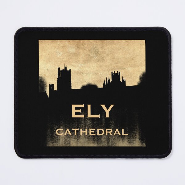 Item preview, Ely Cathedral in Charcoal & Ink with a old paper background designed and sold by Elizabeth-Banks.