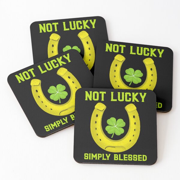 Item preview,  Not Lucky Simply Blessed designed and sold by Studioapartment.