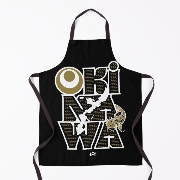 Item preview, Okinawa Island Gold Waves Tee designed and sold by WezApparel.