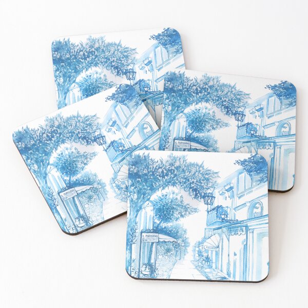 Item preview, Original ink drawing, street in Capri designed and sold by Katarina Roccella.