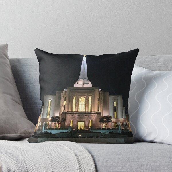 Item preview, Gilbert Arizona LDS Temple - Front Night designed and sold by The Bullpen of Relics.