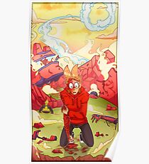 The End - Eddsworld Tord Poster