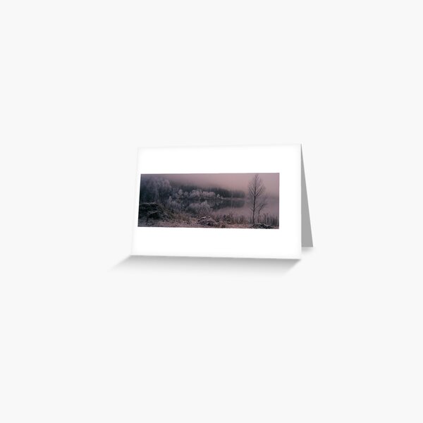 Frosty Trees Greeting Card