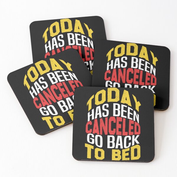 Item preview, today has been canceled go back to bed designed and sold by bahdsgraphic.