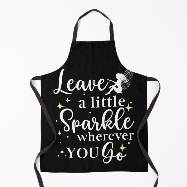 Item preview, Leave a Little Sparkle Wherever You Go Sparkle Quote Motivational Sayings designed and sold by clothesy7.