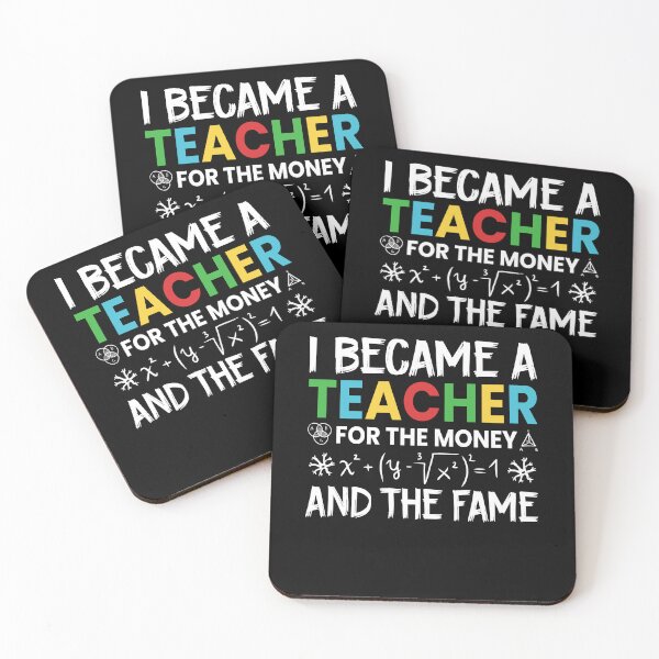 Item preview, I became a teacher for the fortune and fame designed and sold by margeretelser.
