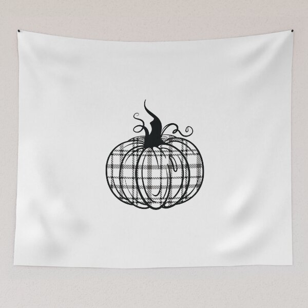 Item preview, Plaid Pumpkin Fall Halloween Gourds designed and sold by EstelleStar.