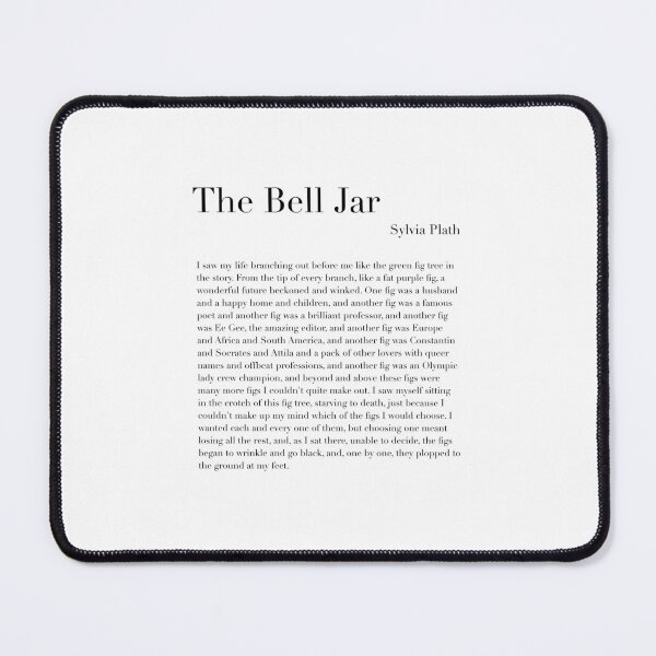 Item preview, The Bell Jar by Sylvia Plath designed and sold by wisemagpie.