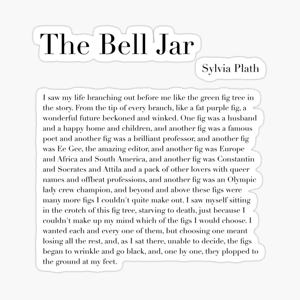 The Bell Jar by Sylvia Plath Poster