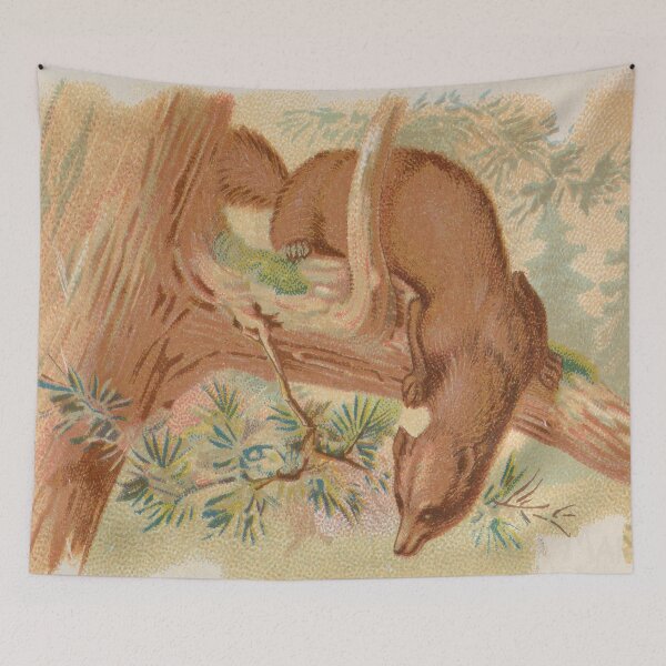 Item preview, Marten hunts on a tree designed and sold by si3iy.
