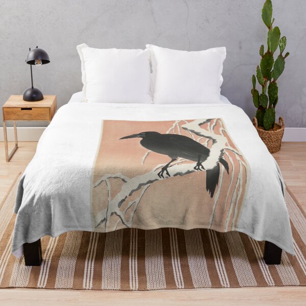 Item preview, Crow on Snowy Branch designed and sold by SFTStudio.