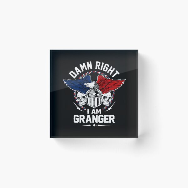 Item preview, Granger Name T Shirt - Damn Right I Am Granger Gift Item Tee designed and sold by anthonyodo.