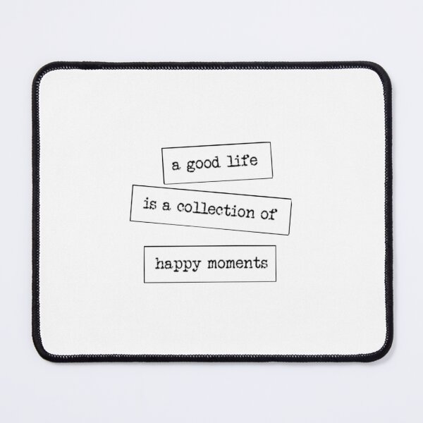 Item preview, happy life quote. designed and sold by Duaxstudios11.