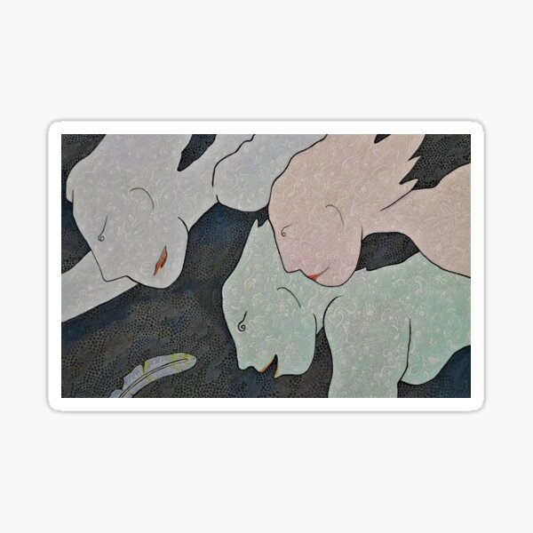 âmes femmes .... Sticker