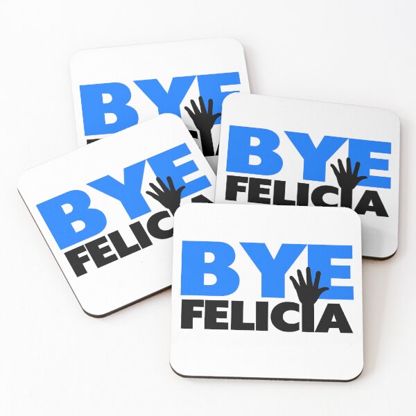 Item preview, Bye Felicia Hand Wave Bold Blue designed and sold by FireFoxxy.