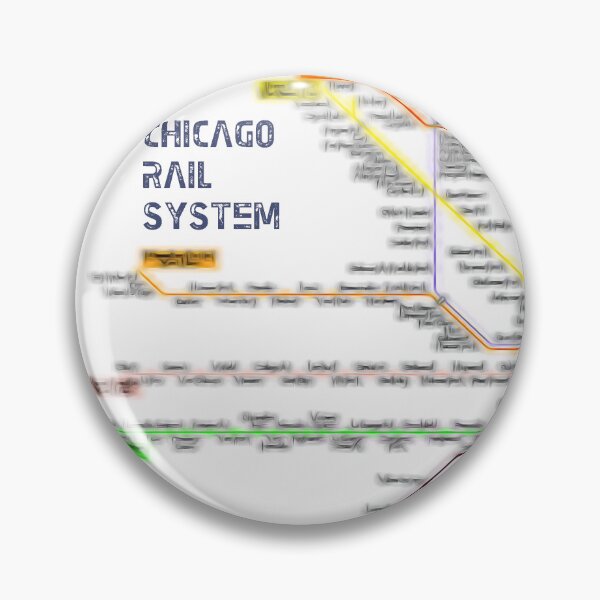 Item preview, Chicago Rail System designed and sold by mrthink.