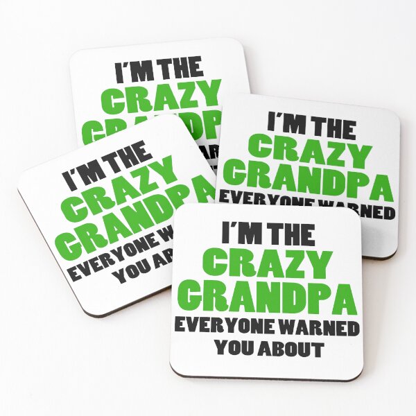 Item preview, Crazy Grandpa You Were Warned About designed and sold by FireFoxxy.