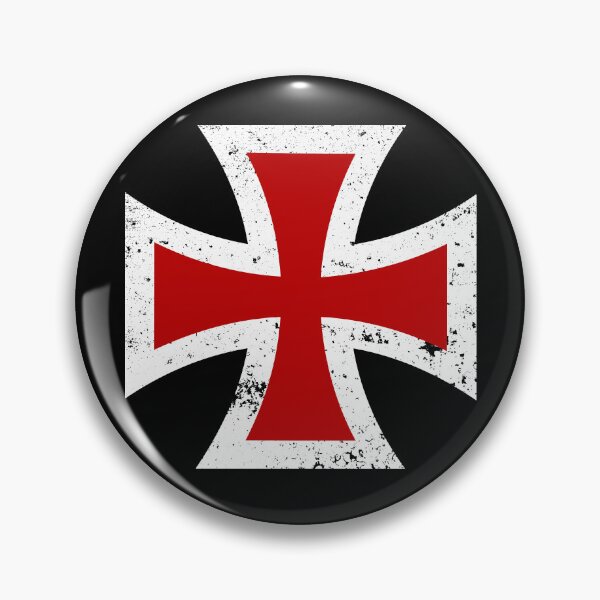 Item preview, Knights Templar Cross (Grunge Outline) designed and sold by Ukid.
