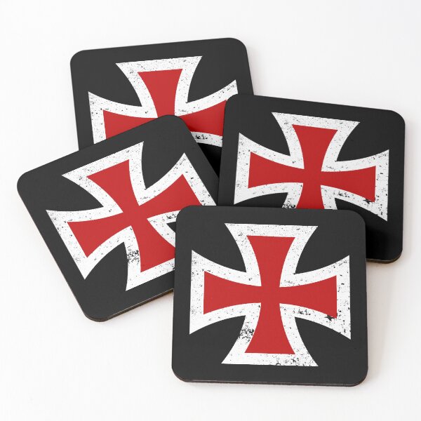 Item preview, Knights Templar Cross (Grunge Outline) designed and sold by Ukid.
